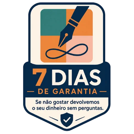 Selo de garantia de 7 dias